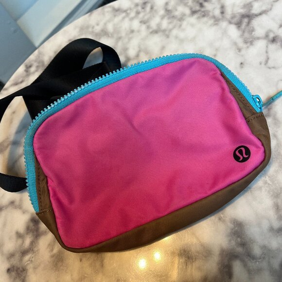 Pink/Brown/Blue Lululemon Everywhere Belt Bag 1L - Picture 1 of 5